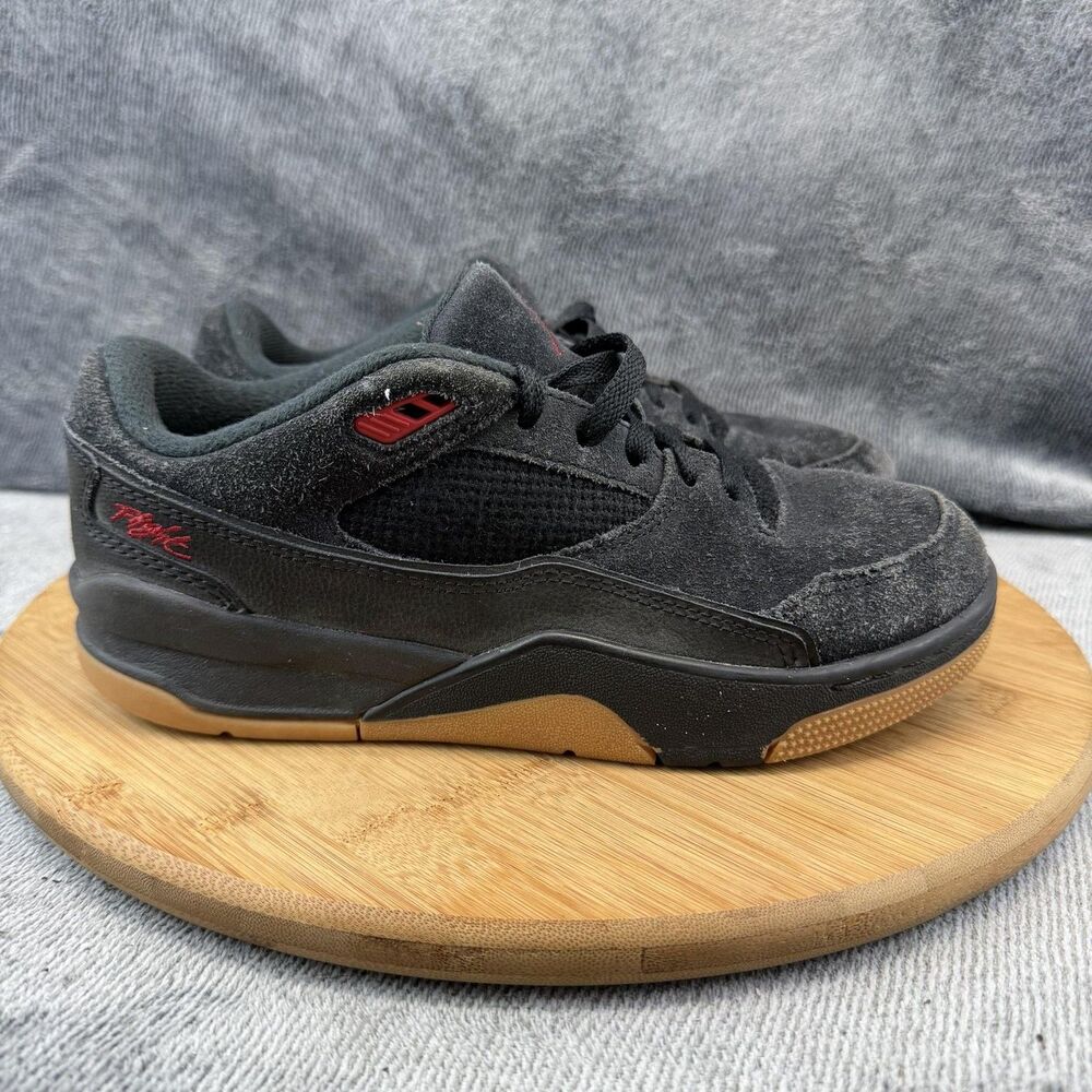 Jordan Air Jordan Shoes Boys Size 5Y Black Red Basketball Sneakers HF3333-001